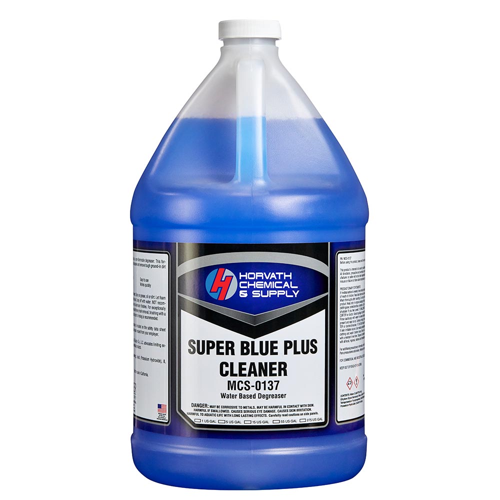 Super Blue Plus Cleaner (1 Gallon) – Horvath Chemical & Supply