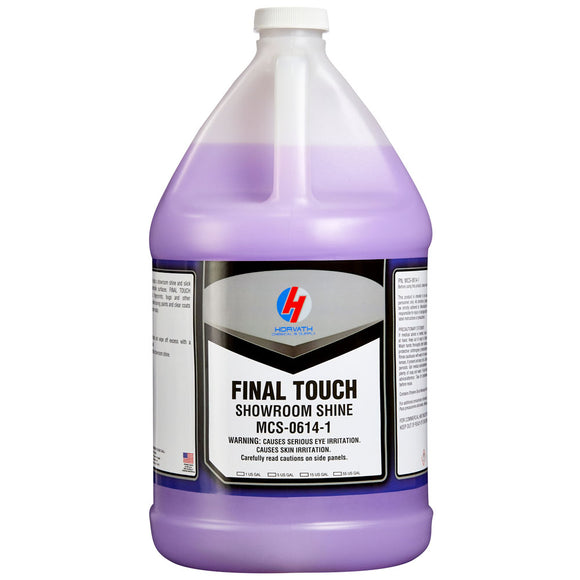 Final Touch Quick Detailer (1 Gallon)